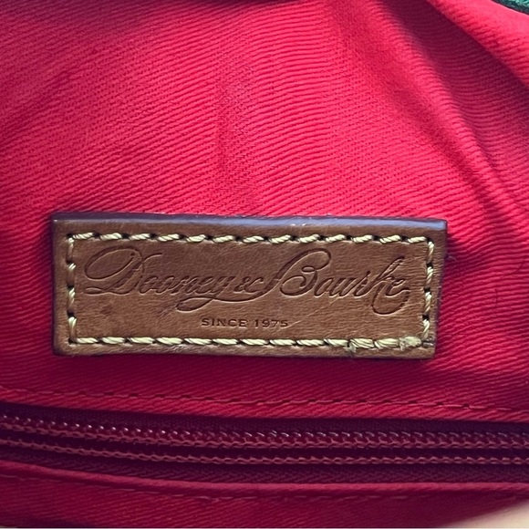 Dooney & Bourke Florentine Medium Toggle Crossbody In Natural Italian Leather - Picture 12 of 16